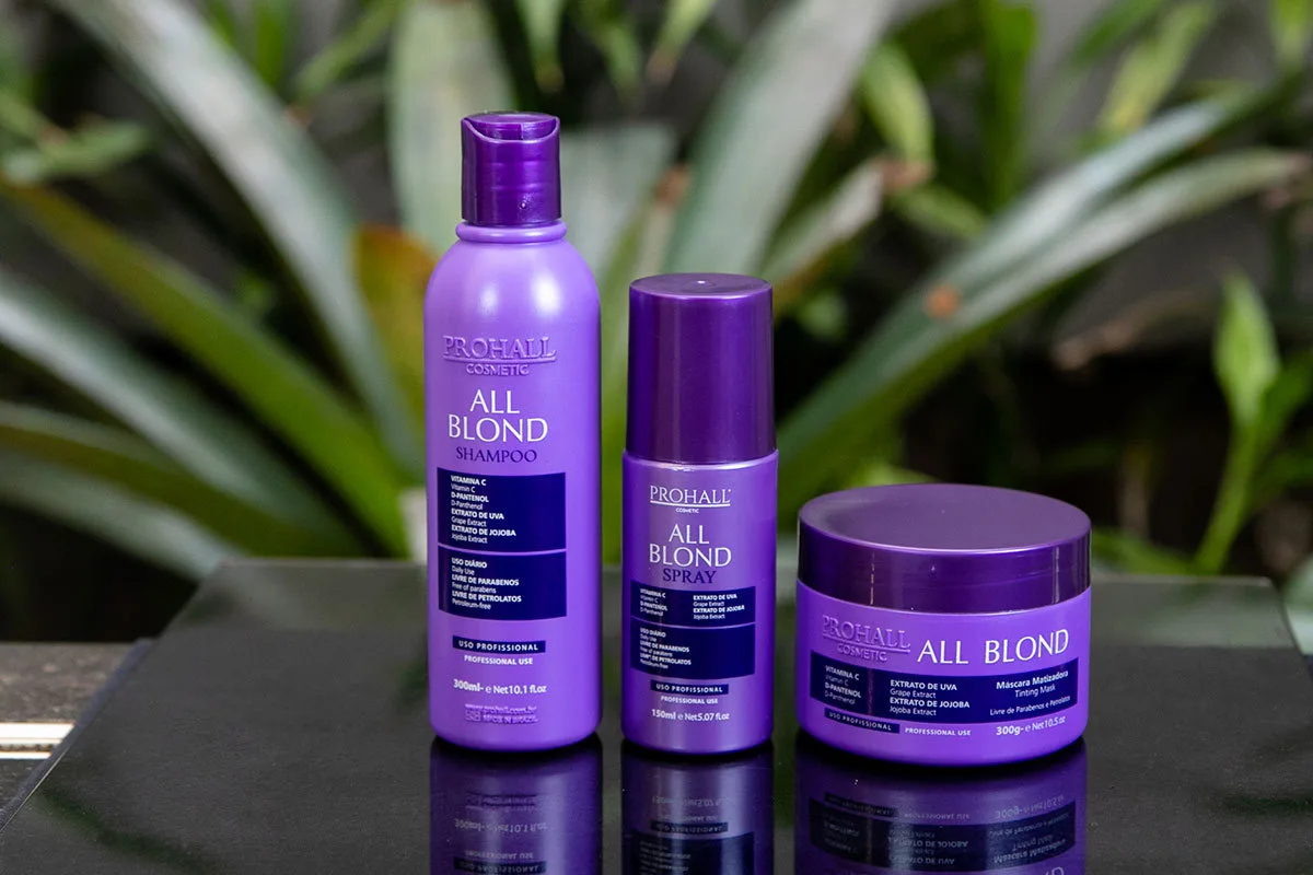 Linha All Blond da Prohall: tudo para você conquistar o loiro dos sonhos