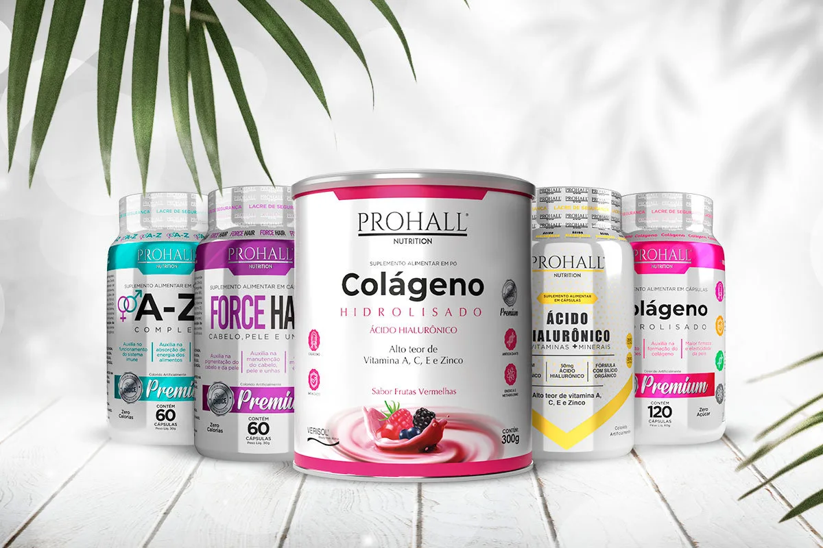 5 vantagens dos produtos da linha Prohall Nutrition