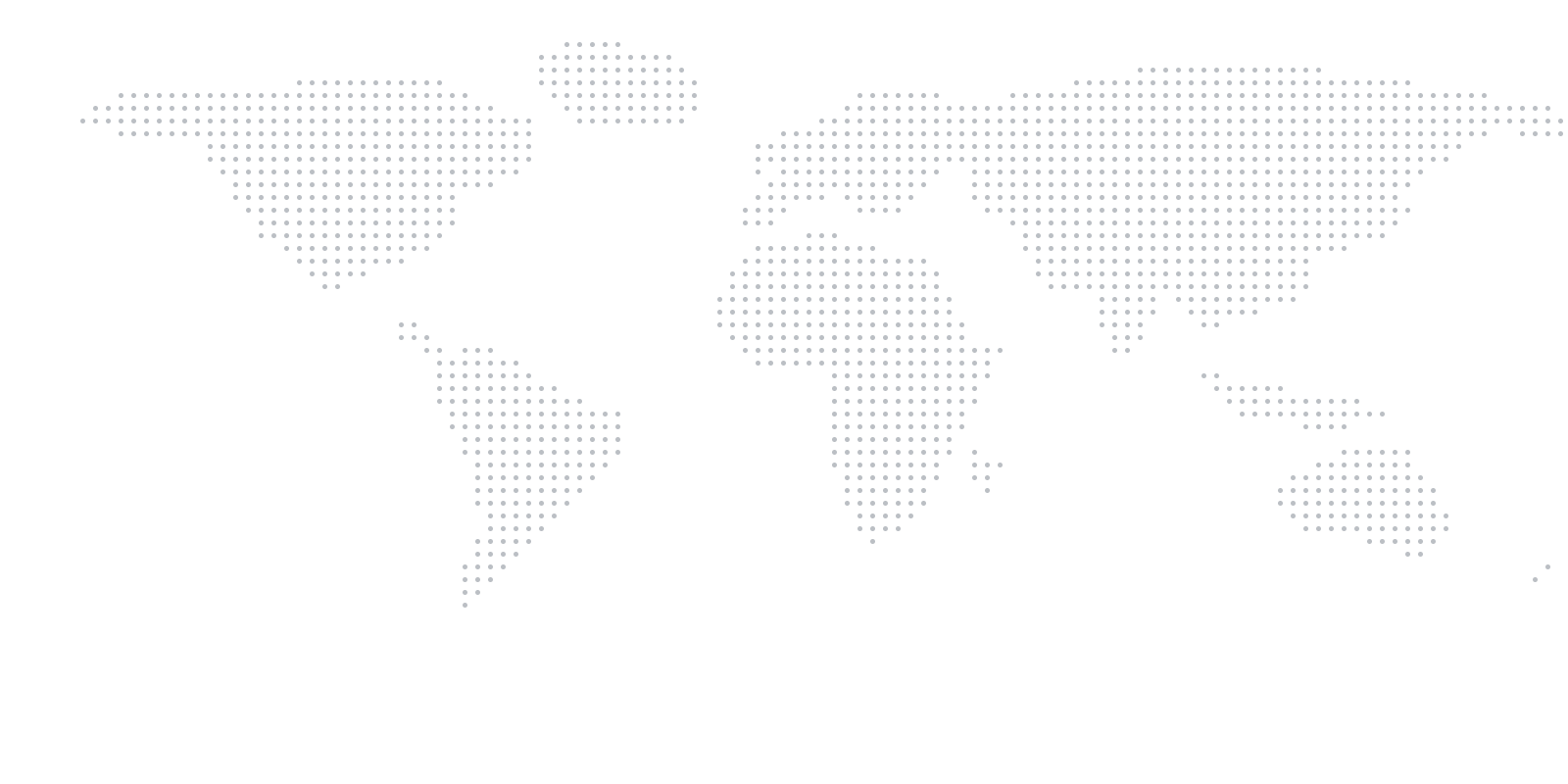 Mapa da presença global da Prohall