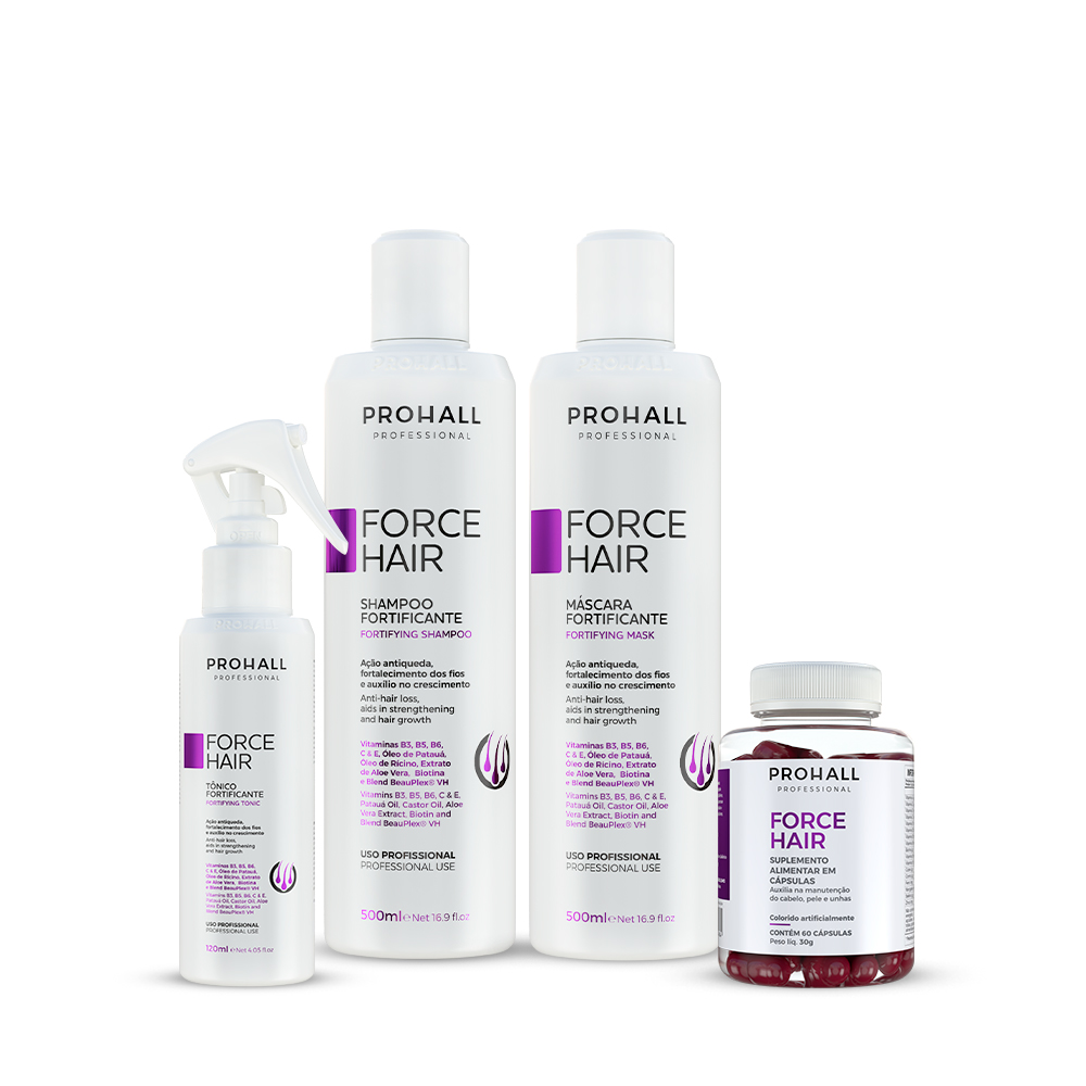 Kit Force Hair Crescimento Acelerado