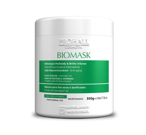 Máscara Ultra Hidratante Biomask Professional 500g