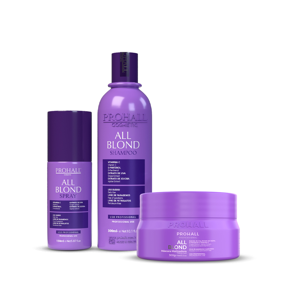 Kit All Blond Manutenção e Nutrição para Loiros